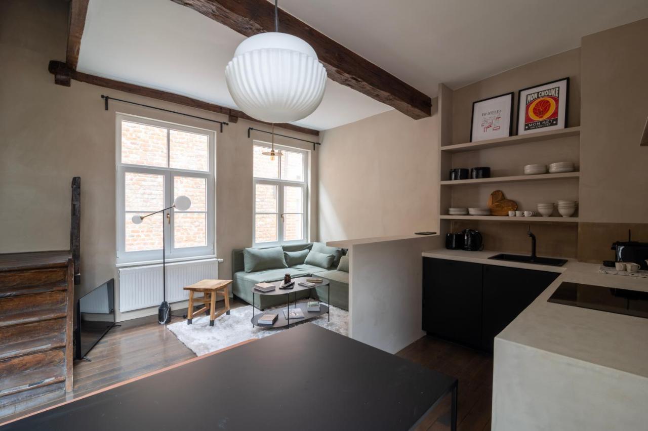Apartmán Charming House In Le Sablon Brusel Exteriér fotografie